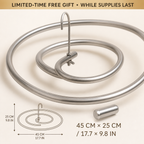 40‑Inch Wall‑Mounted Foldable Laundry Drying Rack | Limited Time Free Spiral Drying Rack Gift, While Stock Lasts